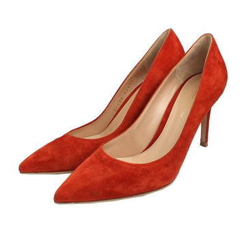 Gianvito Rossi Brick Suede Pumps 36 39034585