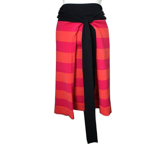 Sonia Rykiel Knit Stripe Skirt 36~Small 55 39219702