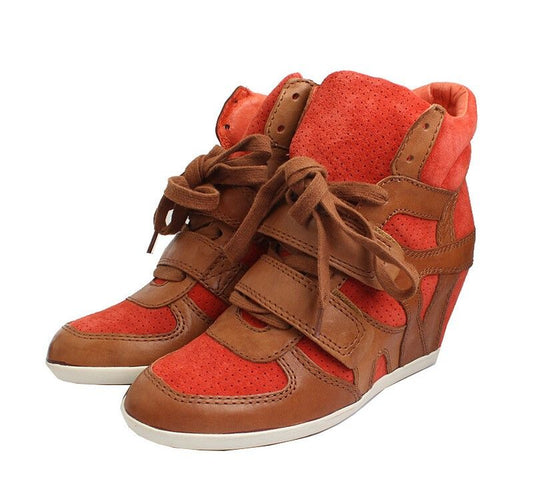 Ash Two-Tone High-Top Sneakers 38 39219869