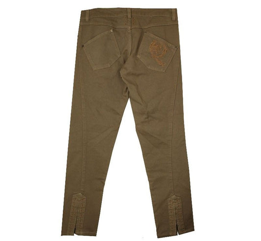 ALEXANDER MCQUEEN Kaki Denim Hose 42(66~77) 26809965