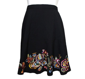 KENZO Bestickter Plisseerock 44 39388037