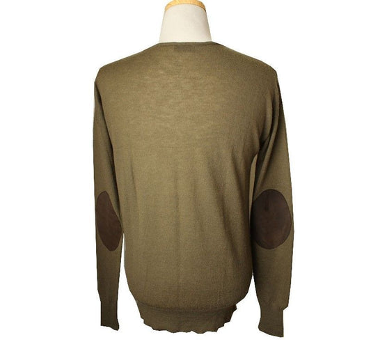 Joseph Khaki Cashmere Knit Top S 26810050