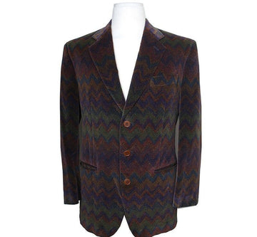 MISSONI メンズ ベルベット ジャケット 105 39388298