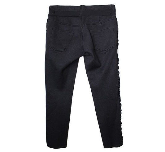 JUNYA WATANABE Schwarze Applikationshose 55 39570689