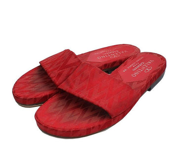 VALENTINO Rote Stoffslipper 36 39571104