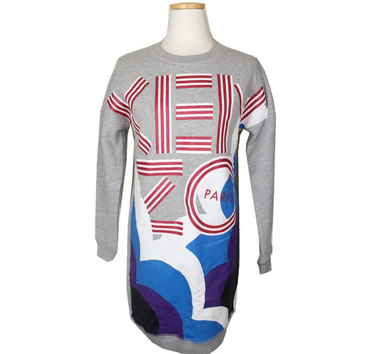 Kenzo Kids Multi Logo Fleece Sweatshirt Long Top 14 Years Adult 55 26807314