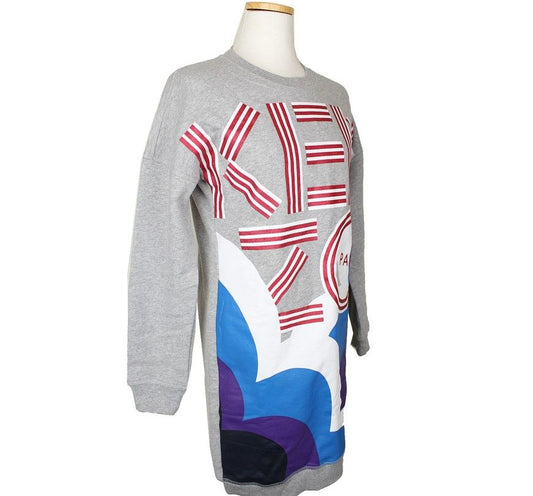 Kenzo Kids Multi Logo Fleece Sweatshirt Long Top 14 Years Adult 55 26807314