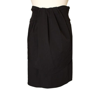 DIANE VON FURSTENBER Minikleid mit Rüschenband in Schwarz 2 26809204