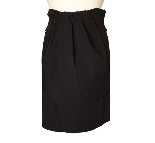 Diane Von furstenber g Black Ruffled Ribbon Mini Skirt 2 26809204
