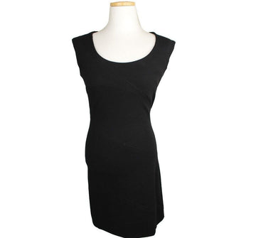Diane Von furstenber g Black Asymmetric Stitch Dress 55 26809526