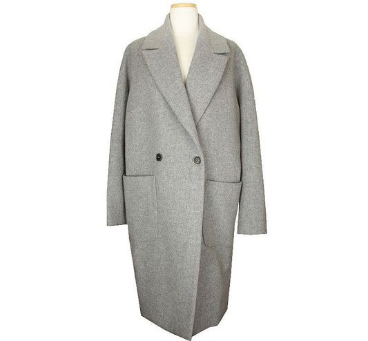 MSGM Gray Wool Blend Coat 55~66 39798033