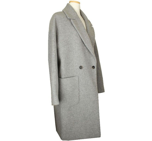 MSGM Gray Wool Blend Coat 55~66 39798033