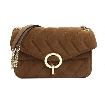 SANDRO Matelassé Crossbody und Schultertasche in Gold 12345 39798133