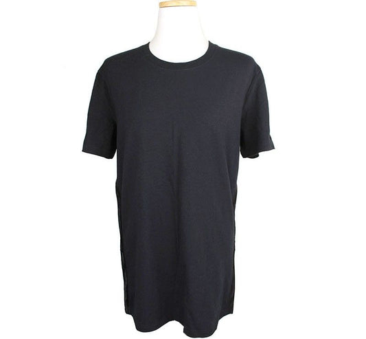 Dolce & Gabbana Black Satin Applique T-Shirt 55 30784008