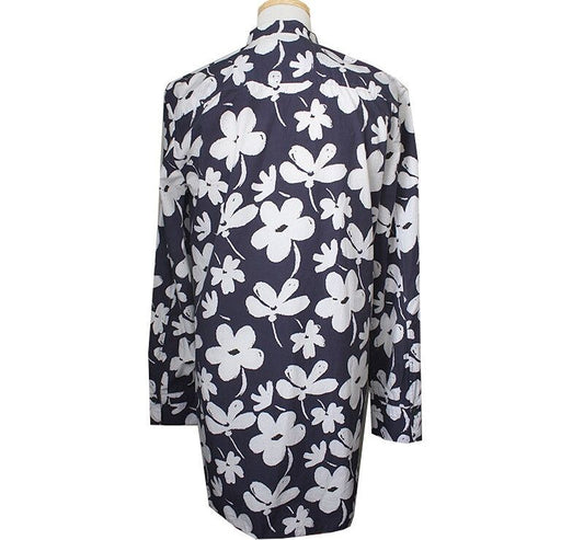 Marni Cotton Floral Long Sleeve Shirt 55 32694968