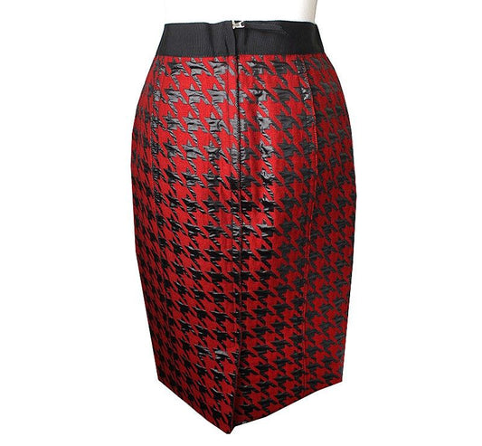 Dolce & Gabbana Houndstooth Check Skirt 36 31326437