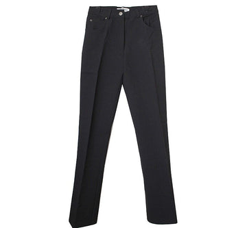 MAXMARA スポーツマックス ブラック ストレート パンツ 44 40015104
