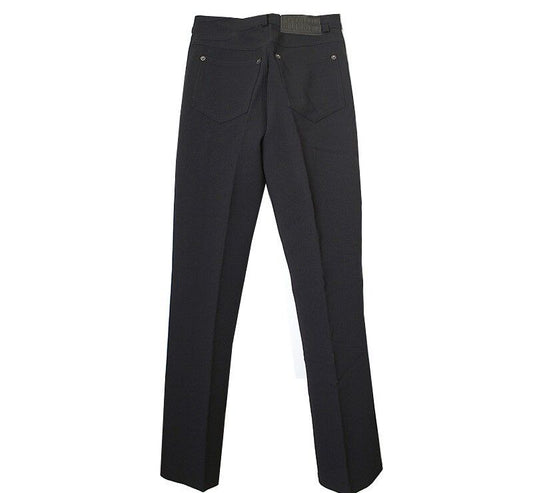 MAXMARA スポーツマックス ブラック ストレート パンツ 44 40015104