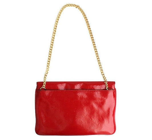 MICHAEL KORS マイケル・コース レッド ペイデント ショルダーバッグ 30707460