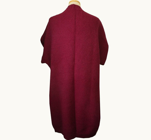 Vanessa Bruno Ate Purple Angora Blend Knit 55~77 28087790