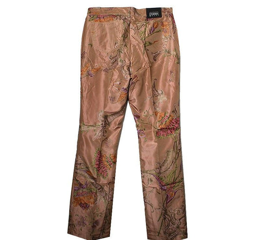 GF FERRE' Gianfranco Ferré Florale Druckhose 42~kleine 66 40014828