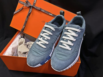 HERMES Bouncing Matblau Sneakers H222162Z H1390 40394076