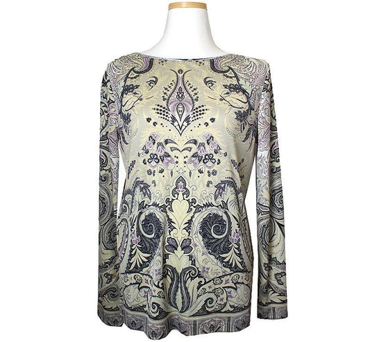 ETRO ネイビーアラベスクツーピース上着＋パンツ 55 40419933