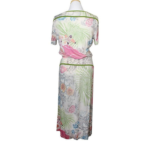 ETRO グリーンツーピースTシャツ + スカート 55 40419930