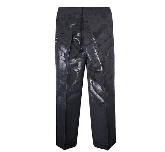 GF FERRE' Gian Franco Ferré Schwarze Shiny Hose 55 40419978