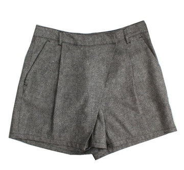 MAISON MARGIELA グレーウールシルクショートパンツ 36 26809975