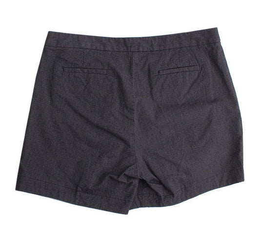 ALEXANDER MCQUEEN Graue Streifen Baumwolle Shorts 55 26809585