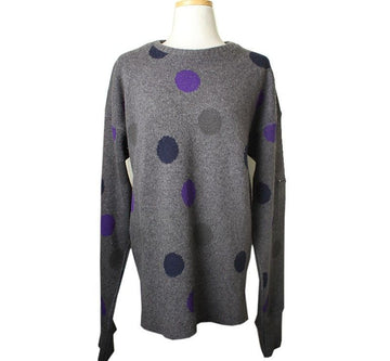 ARMANI アルマーニ マルチドット メンズ ウール ニット トップス L 100 26809786