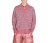 Dior 22SS CD Logo Cashmere Blend Diamond Pattern Knit Pink 31476983 [P]