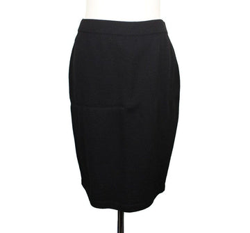 St John Survival Collection Black Wool Knit Skirt 4 26809333