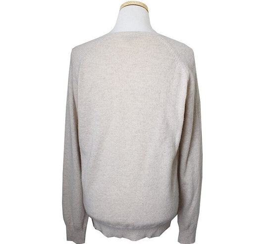 Theory Oatmeal Cashmere Knit Top 55 35298867