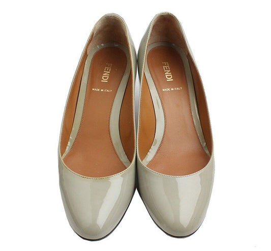 FENDI Mintgrüne Lackpumps 37 41045574