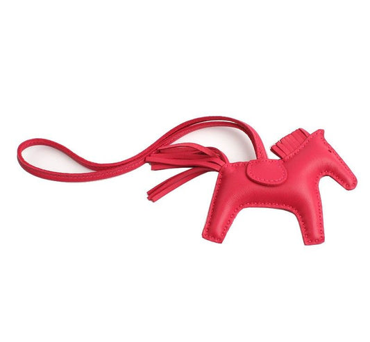 Hermes Rose Mexico Rodeo Charm PM Y 26811496
