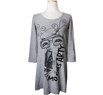 MaxMara Sportmax Melange Grey Dress 55 34980017