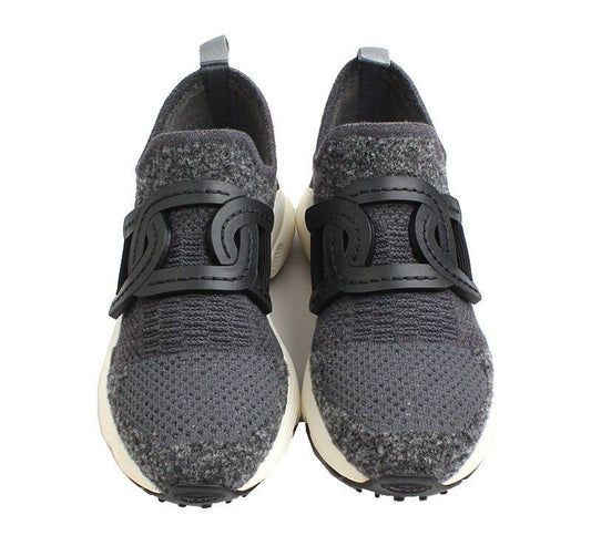 Tods Gray Boucle Sneakers 35 12 41619731