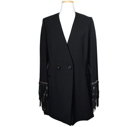 GF FERRE' Gianfranco Ferré Fringe Long Jacket 55 41960349