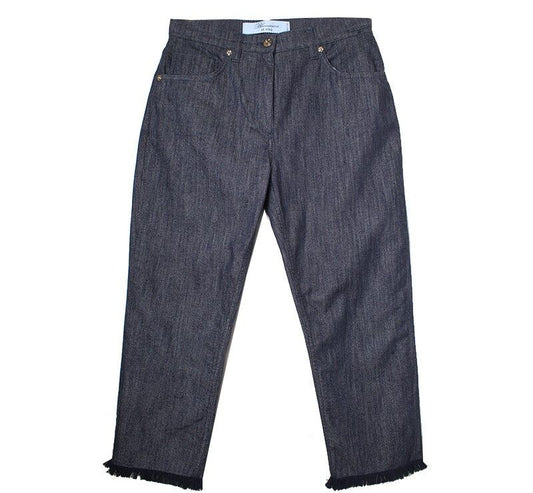 BLUMARINE Glitzer Denimhose 66 42112240