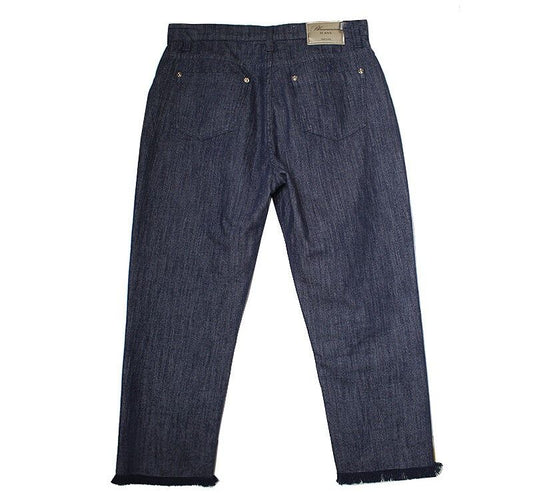 BLUMARINE Glitzer Denimhose 66 42112240