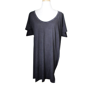 DKNY グレー ロング Tシャツ 66 33862226