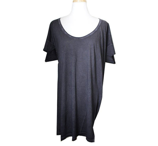 DKNY Gray Long T-Shirt 66 33862226