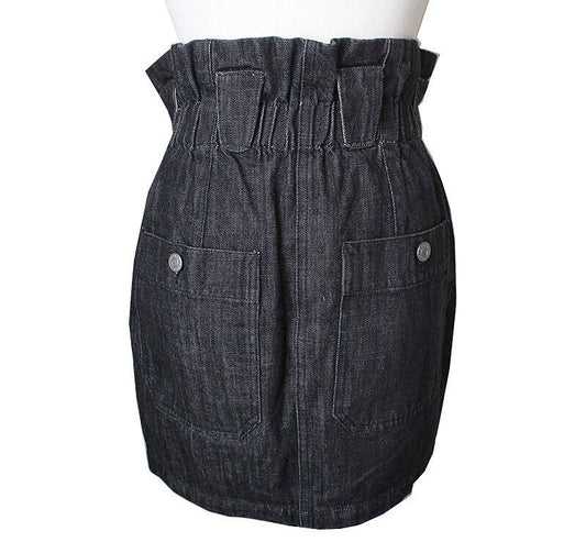 Isabel Marant Black Denim Skirt 55 34846634