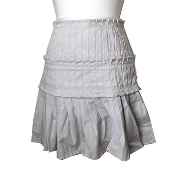 Armani Denim Pleated Skirt 55 43168317