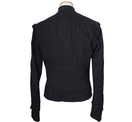 MaxMara Max&Co. Black Cotton Blend Jacket 55 43167421