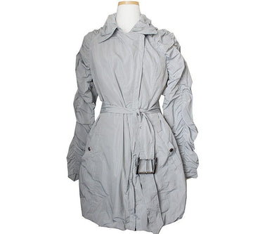 MICHAEL KORS ライトグレー ジップ ベルト ジャケット 44 小さい55 43167613