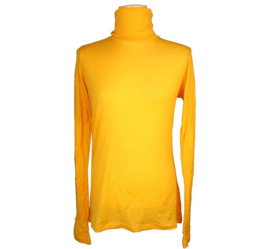 ISSEY MIYAKE Issey ME Dark Yellow Turtleneck Cotton Top F 26807682