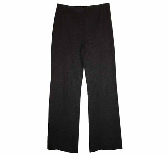 VALENTINO Schwarze Wollkaschmir Weite Hose 40 26809871